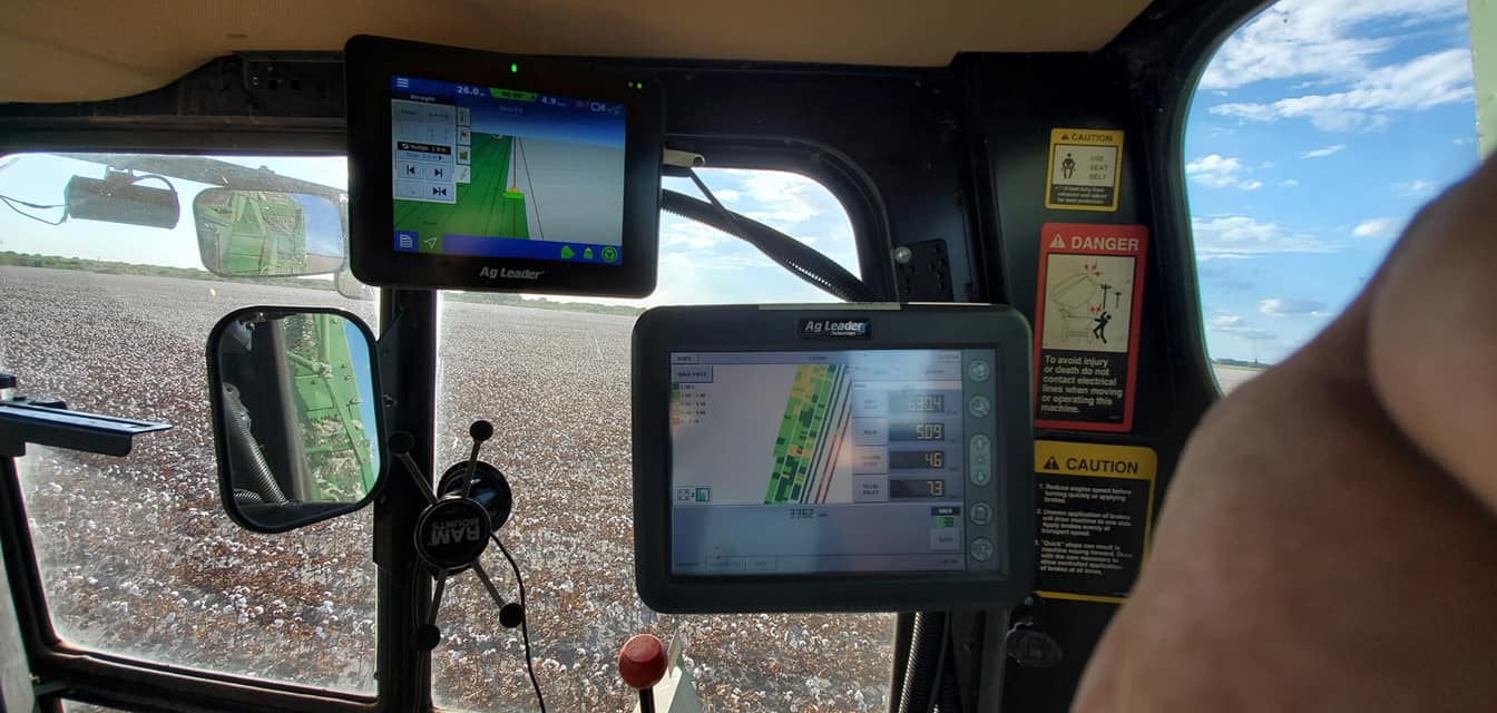 Ag Leader Technology Cotton Yield monitoring with an Insight and InCommand 800 and D…