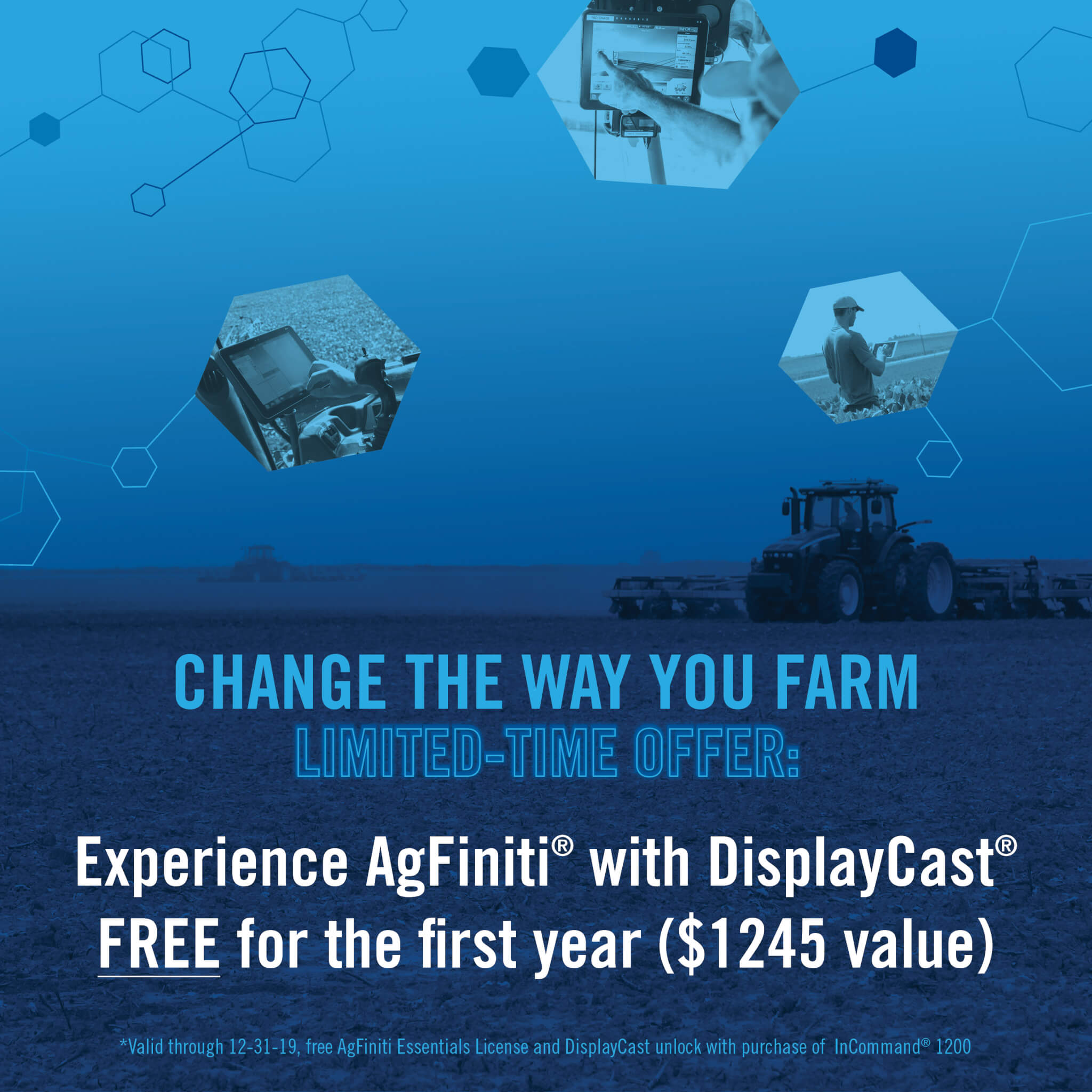 From now to end of year get Displaycast and Agfiniti Free for the first year!  Conta…